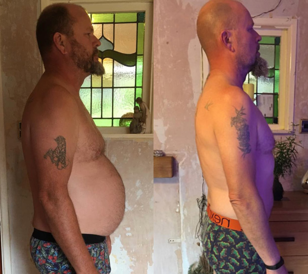 Masters athlete getting in great shape