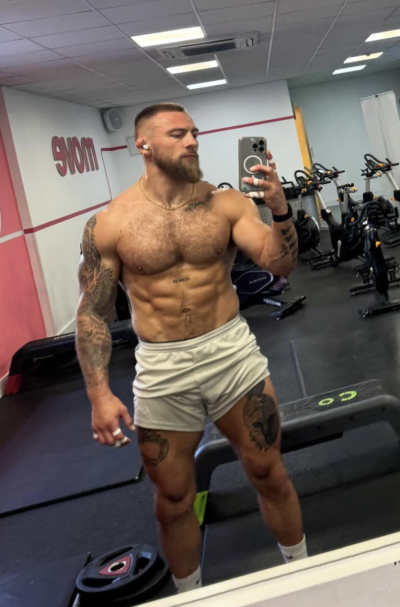 mark Hibbard showing results of his training