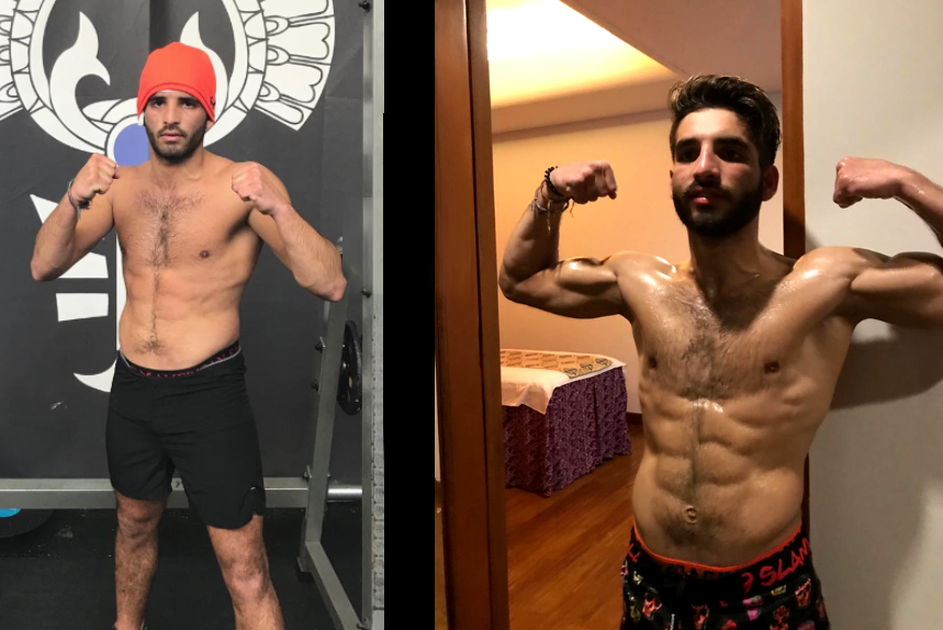 Female fat loss transformation 