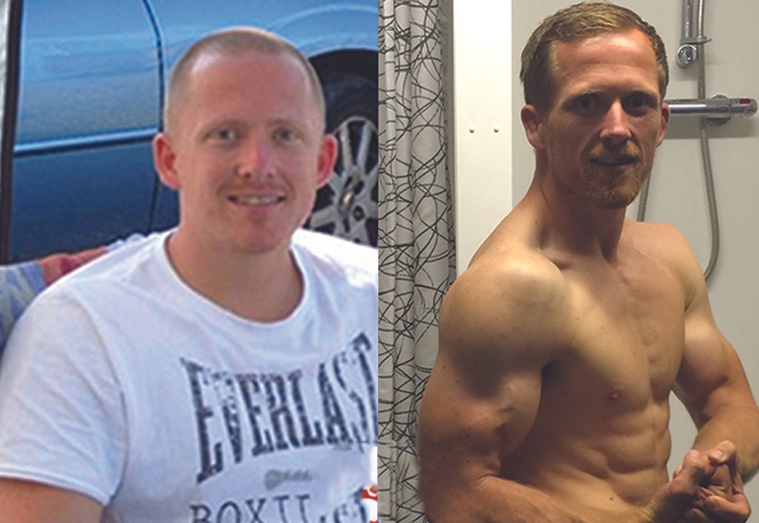 Transformation for BJJ athlete James Amos