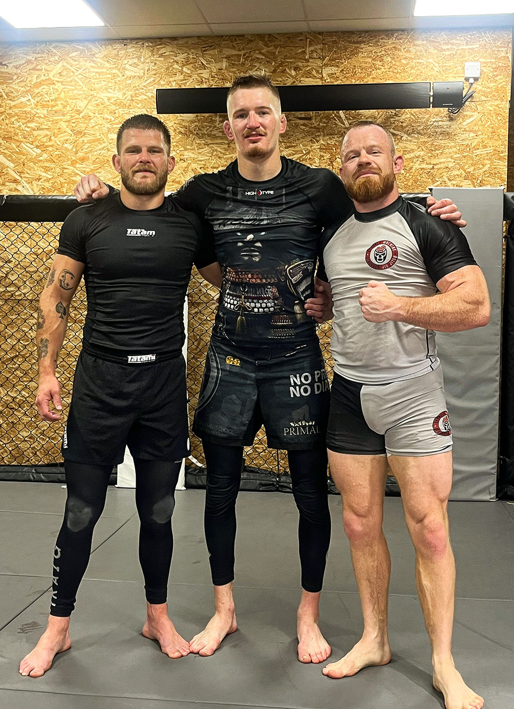 Tom and clients Tom Barry and Ioan Harris